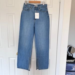 COPY - Oak fort high waist straight leg jeans, size 28